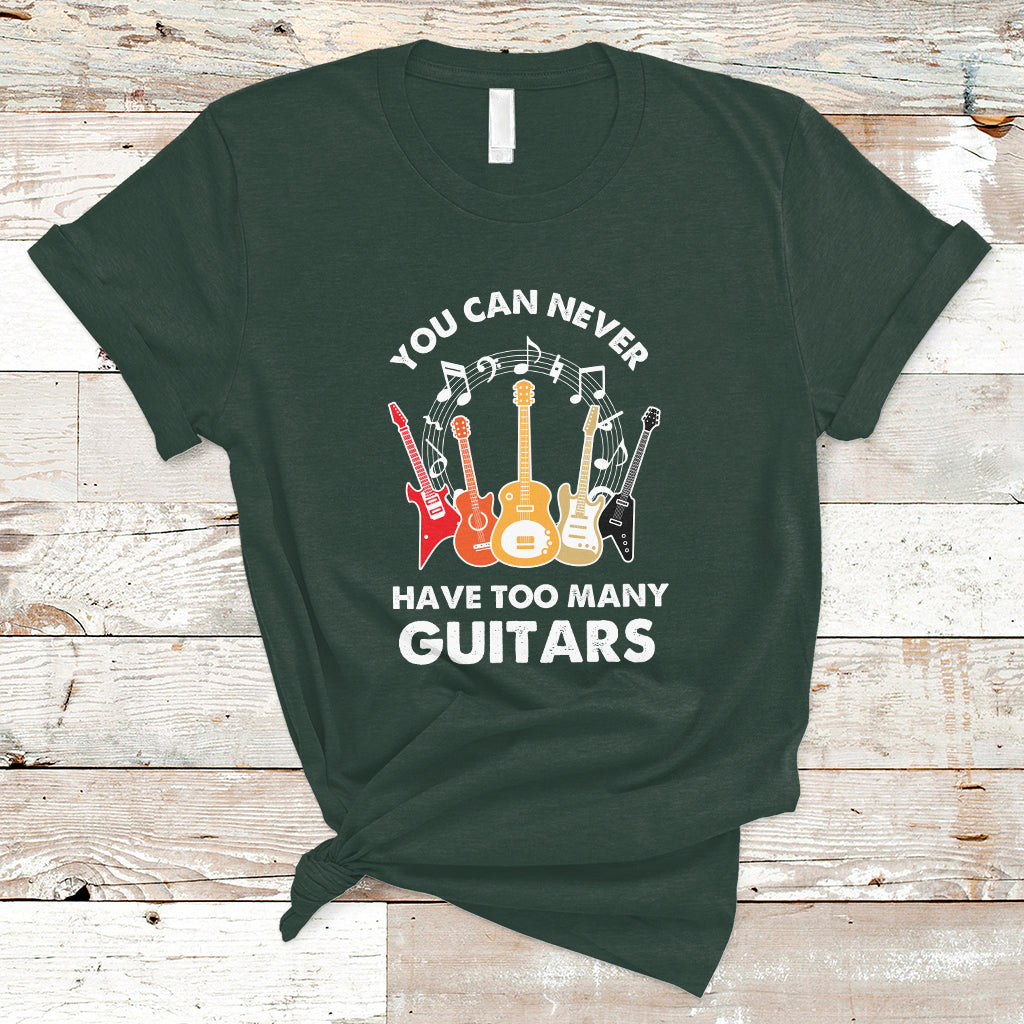bass-musican-pick-you-can-never-have-too-many-guitars-t-shirt