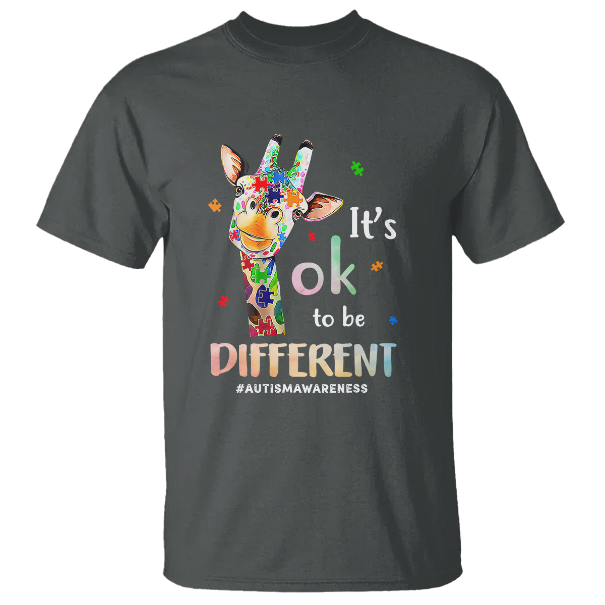 giraffe-autism-t-shirt-its-ok-to-be-different-jigsaw-puzzle-3