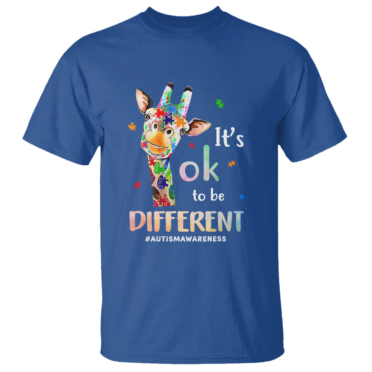 giraffe-autism-t-shirt-its-ok-to-be-different-jigsaw-puzzle-3
