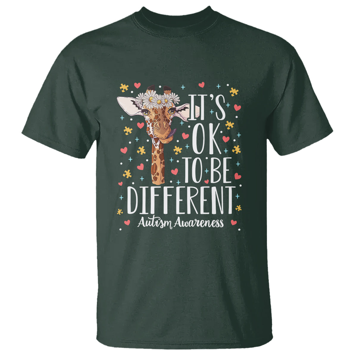 giraffe-autism-t-shirt-its-ok-to-be-different-cute-floral