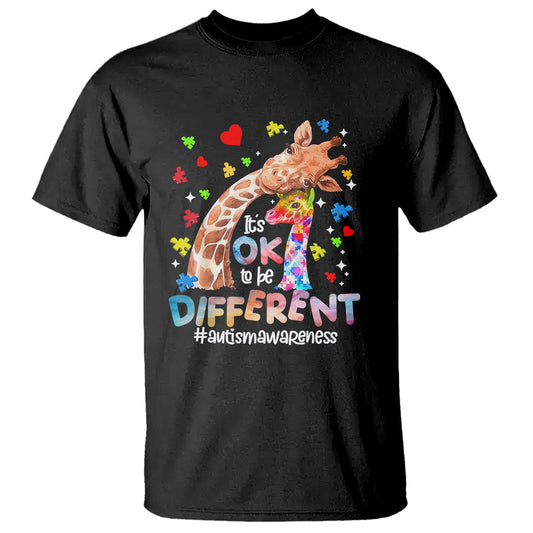 giraffe-autism-t-shirt-its-ok-to-be-different-cute-mom-and-baby-1