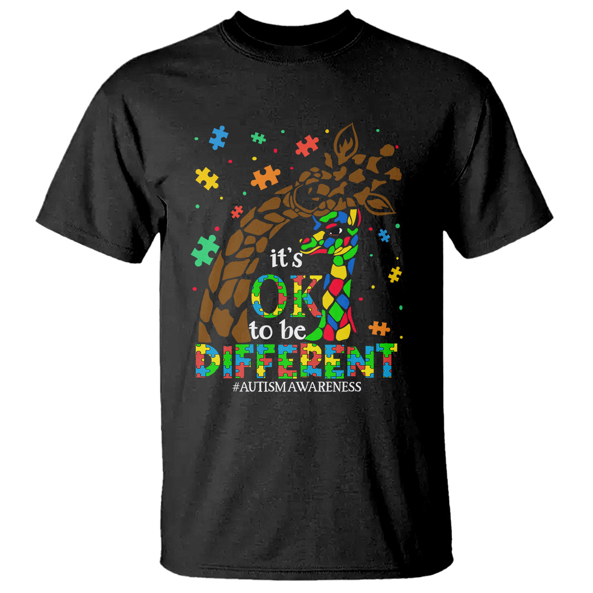 giraffe-autism-t-shirt-its-ok-to-be-different-giraffe-mom-and-baby