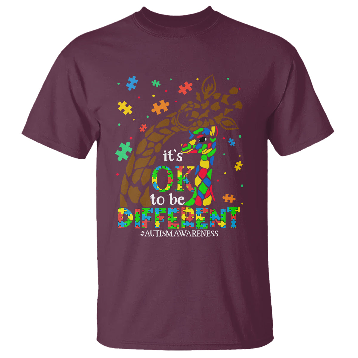 giraffe-autism-t-shirt-its-ok-to-be-different-giraffe-mom-and-baby