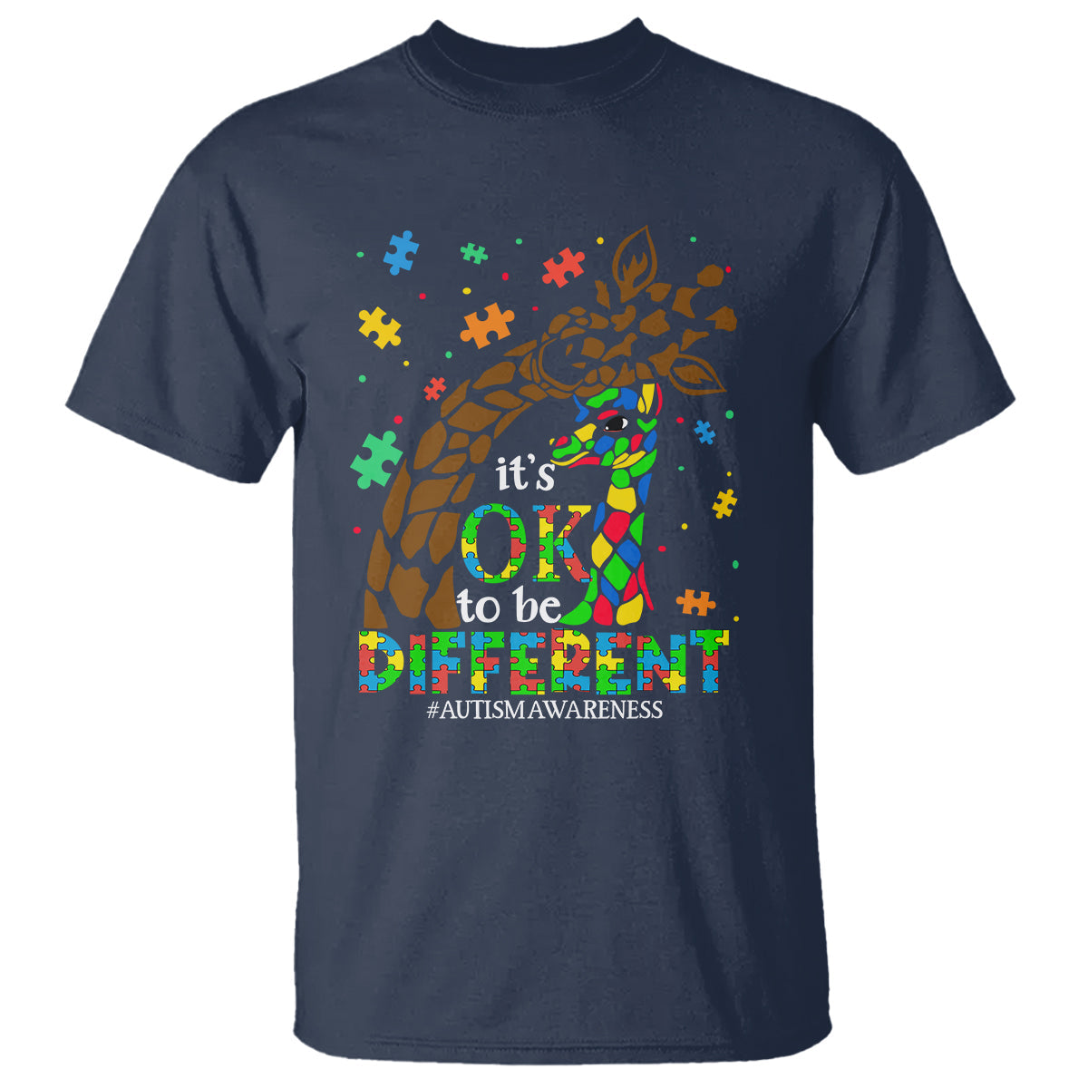 giraffe-autism-t-shirt-its-ok-to-be-different-giraffe-mom-and-baby