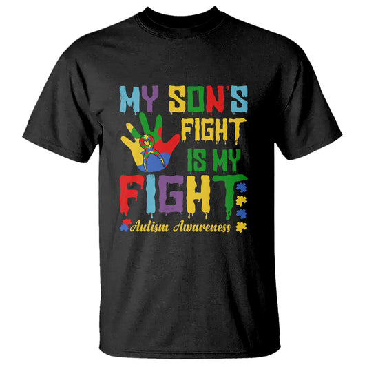 autism-parents-t-shirt-my-son-fight-is-my-fight-family-support-puzzle-ribbon