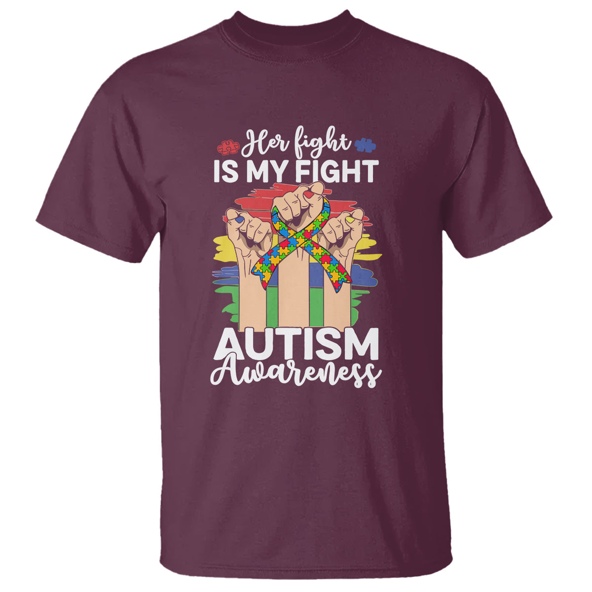autism-support-t-shirt-her-fight-is-my-fight-together-puzzle-ribbon-raised-fists