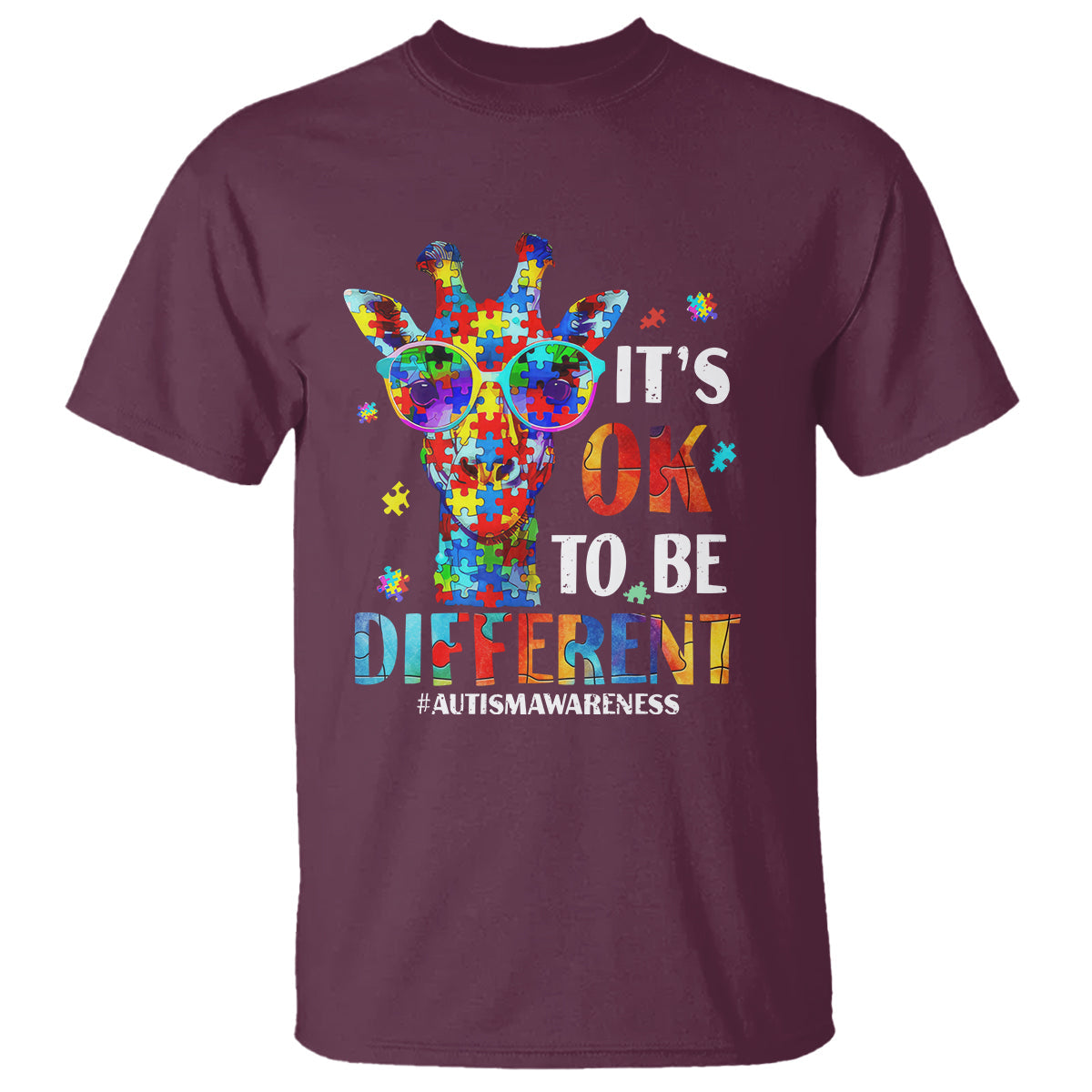 cool-giraffe-autism-t-shirt-its-ok-to-be-different-jigsaw-puzzle