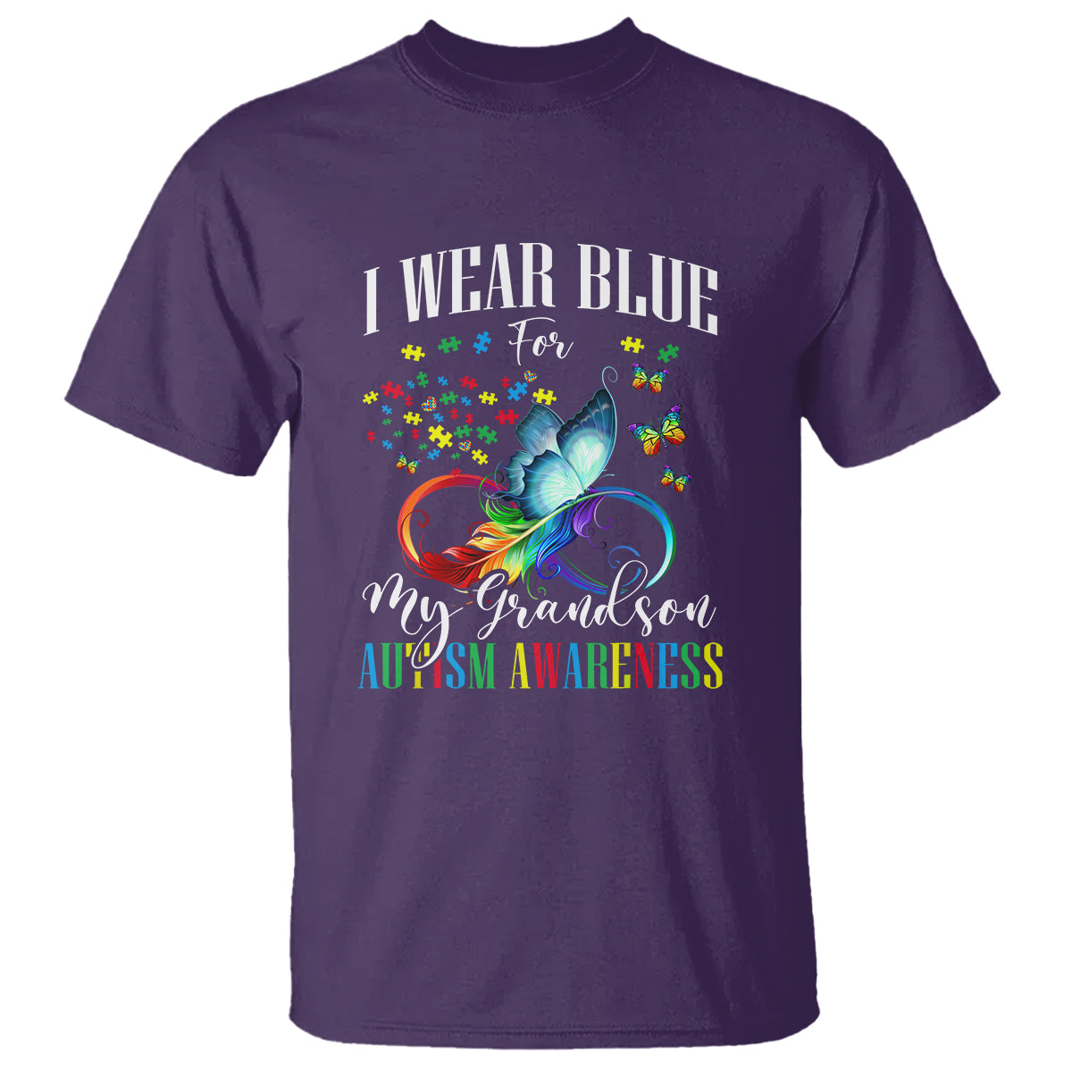 autism-grandparents-t-shirt-i-wear-blue-for-my-grandson-grandma-grandpa-rainbow-infinity-with-feather-butterfly