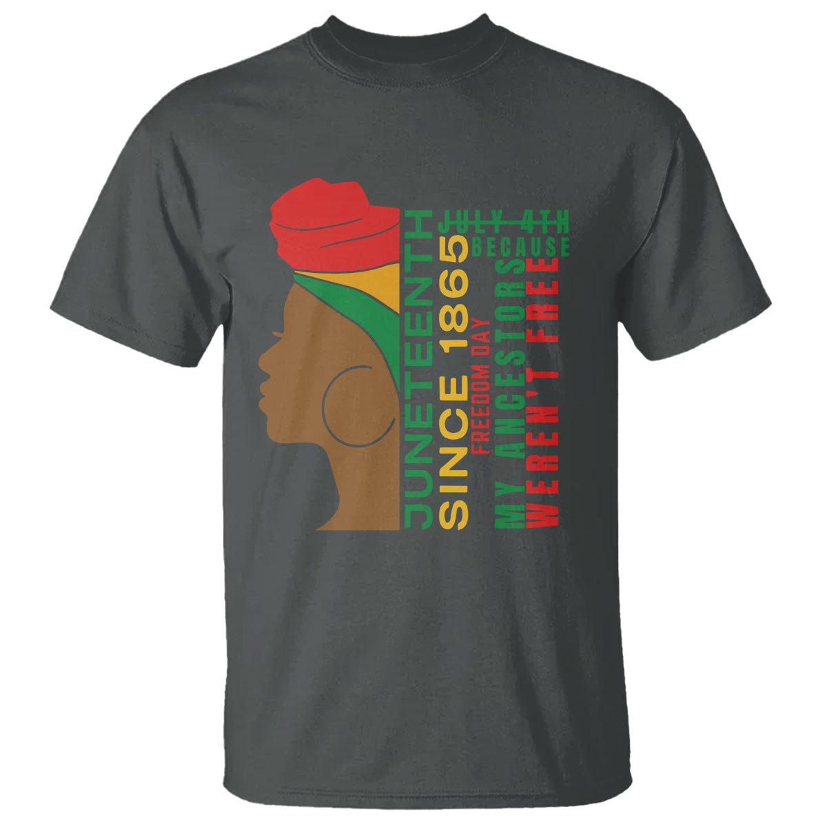 juneteenth-since-1865-t-shirt-my-ancestors-werent-free