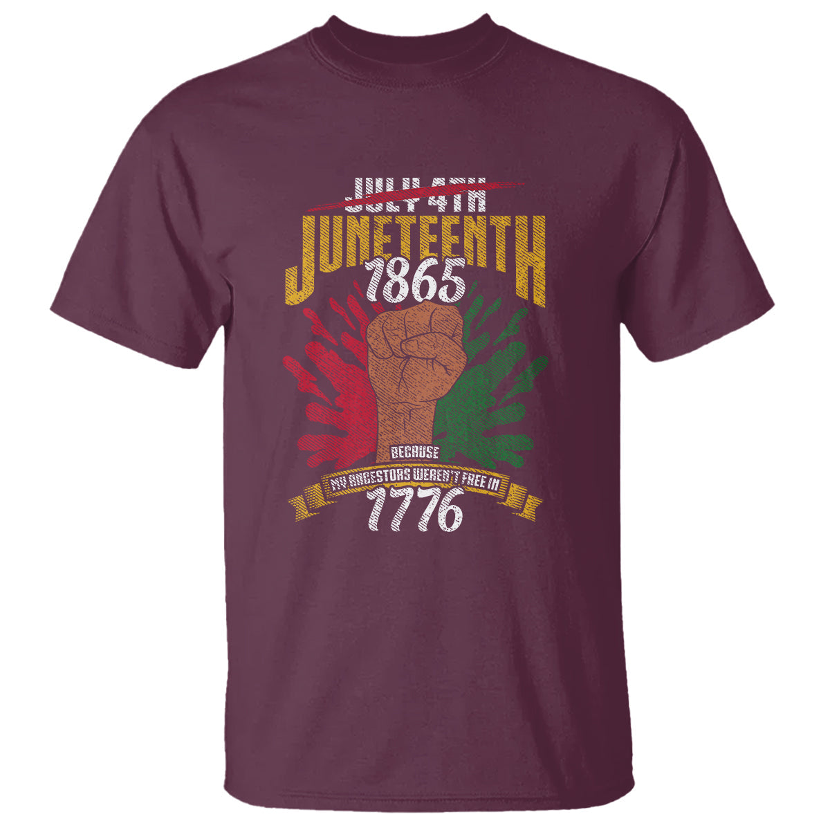 juneteenth-since-1865-t-shirt-my-ancestors-werent-free-in-1776