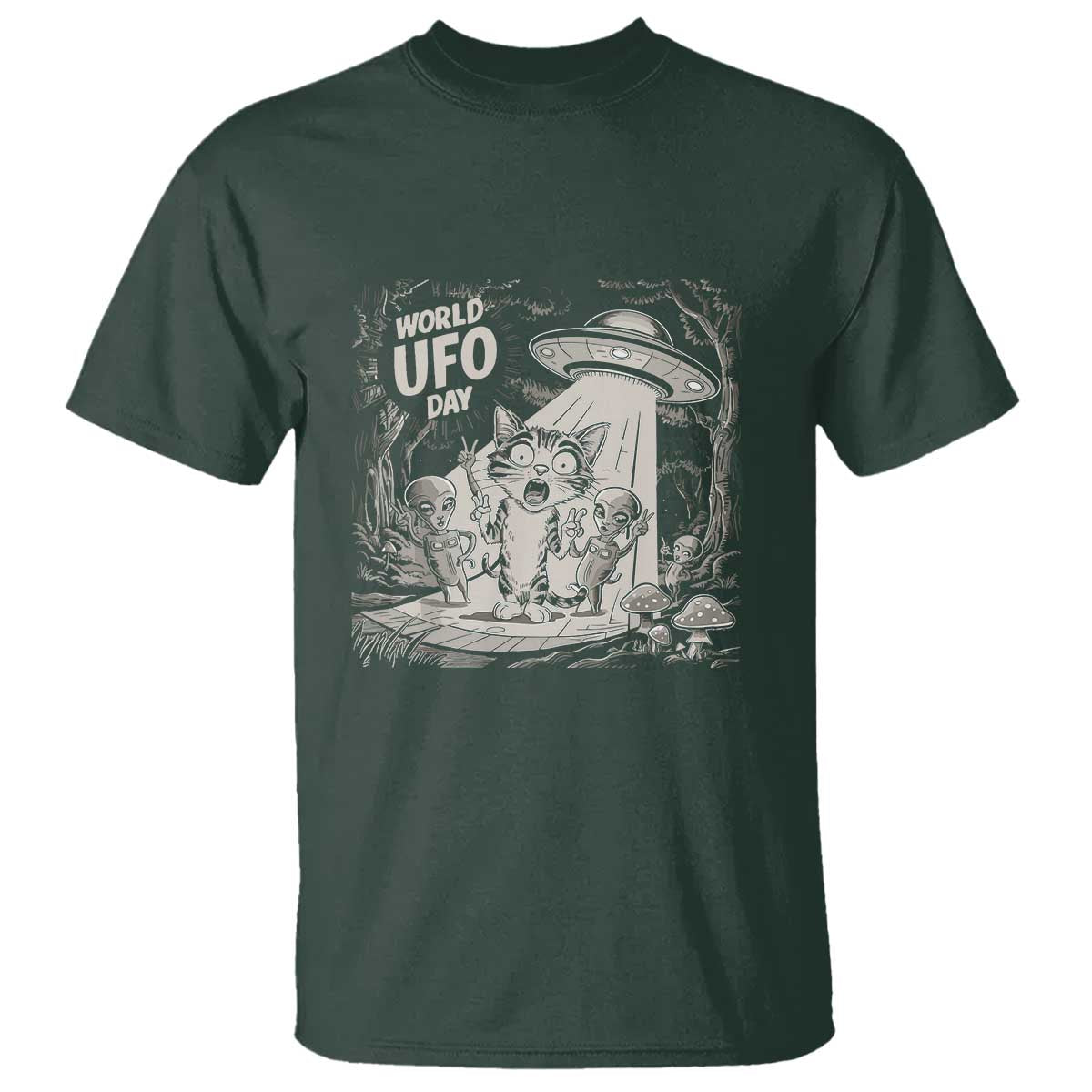 funny-surprised-cat-with-ufos-peace-sign-alien-ufo-invasion-t-shirt