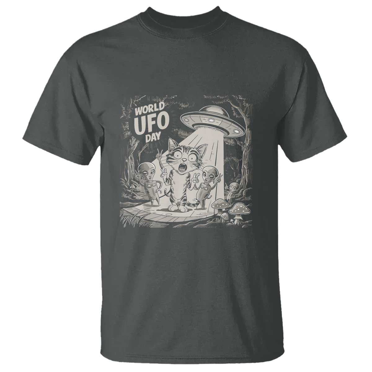 funny-surprised-cat-with-ufos-peace-sign-alien-ufo-invasion-t-shirt