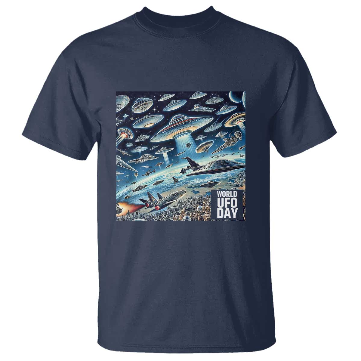 world-ufo-day-july-2nd-theyre-here-t-shirt