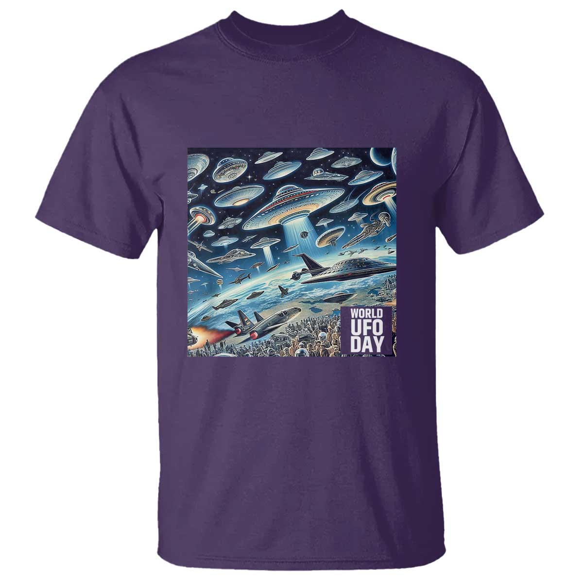 world-ufo-day-july-2nd-theyre-here-t-shirt