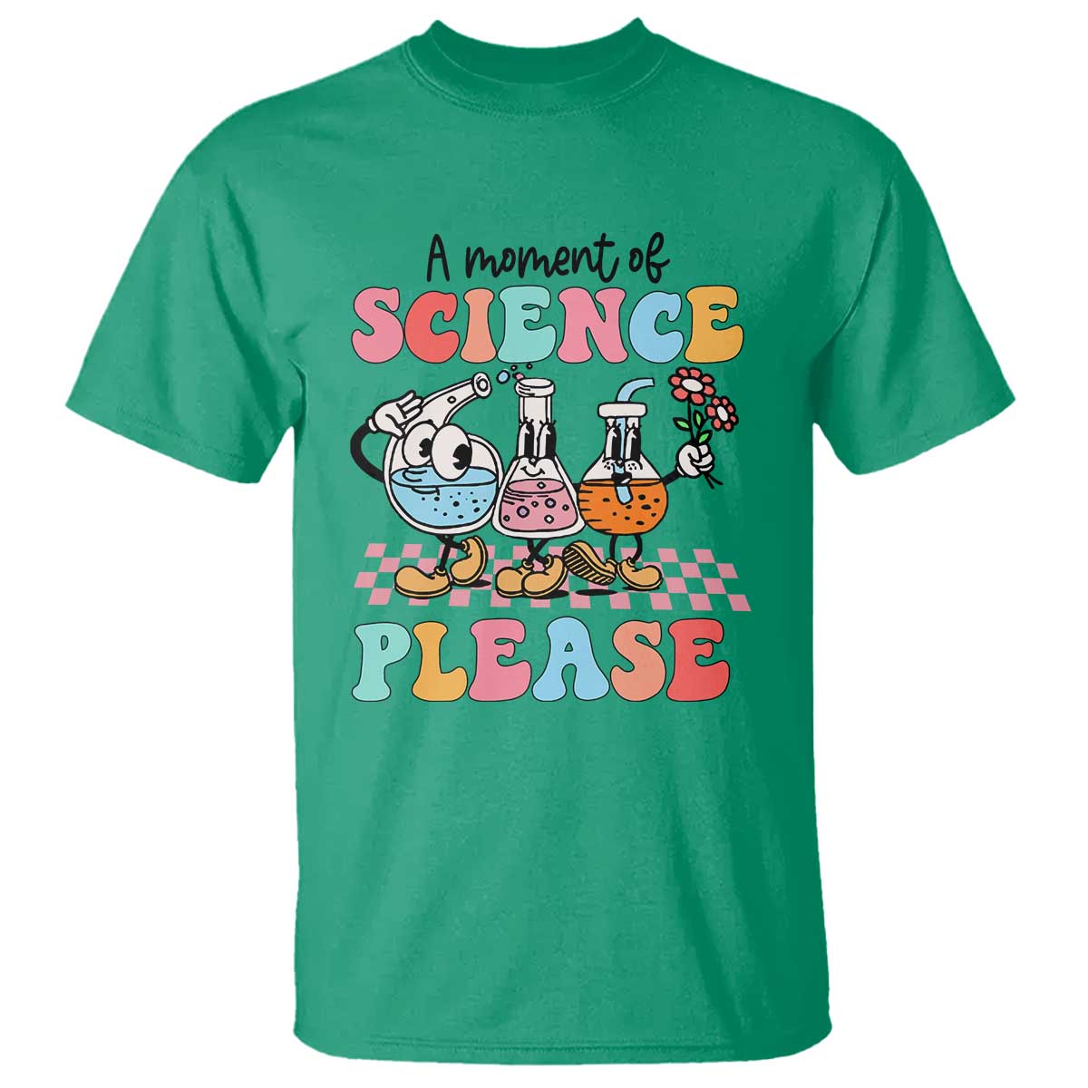 retro-teacher-t-shirt-100-days-of-school-a-moment-of-science-please