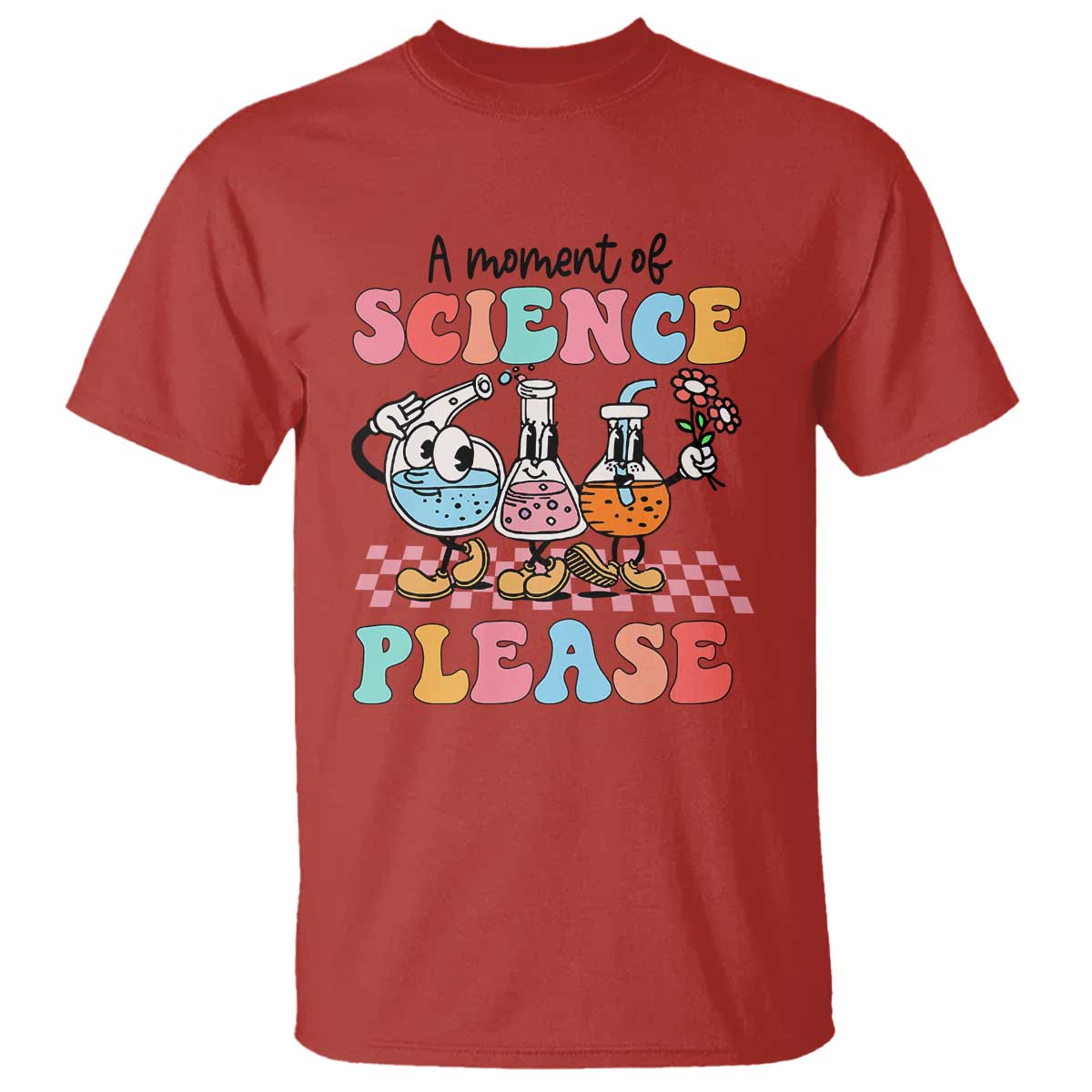 retro-teacher-t-shirt-100-days-of-school-a-moment-of-science-please