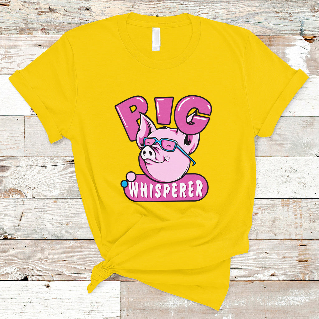 pig-whisperer-shirt-gift-for-pig-lover-t-shirt
