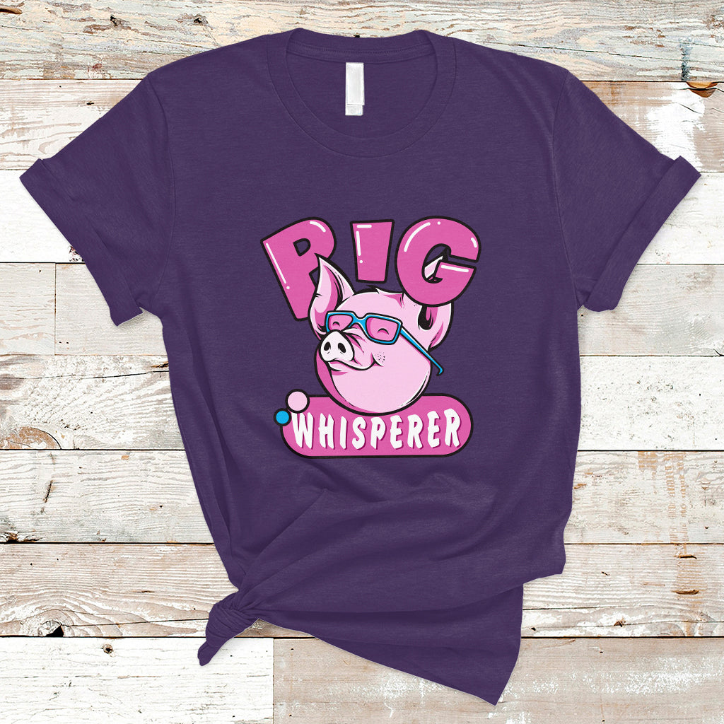 pig-whisperer-shirt-gift-for-pig-lover-t-shirt