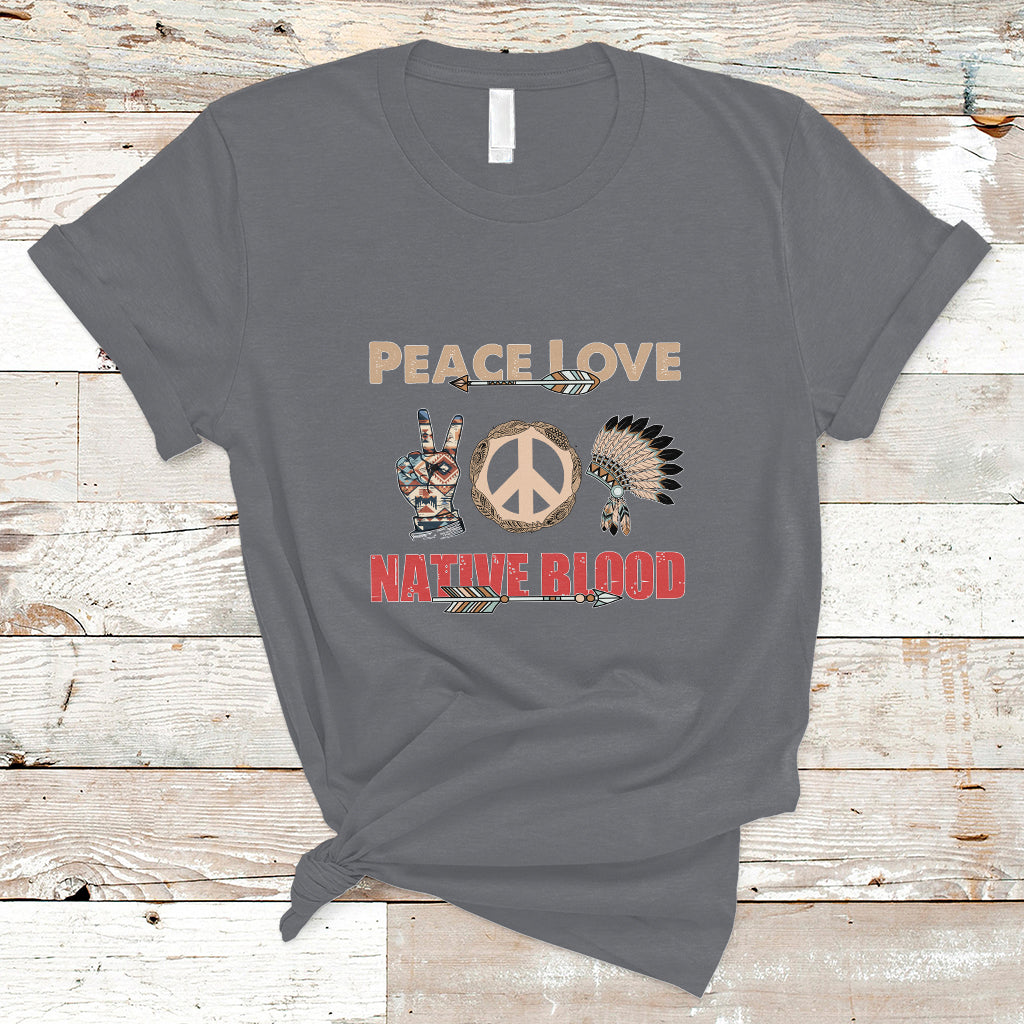 native-american-t-shirt-peace-love-ts01