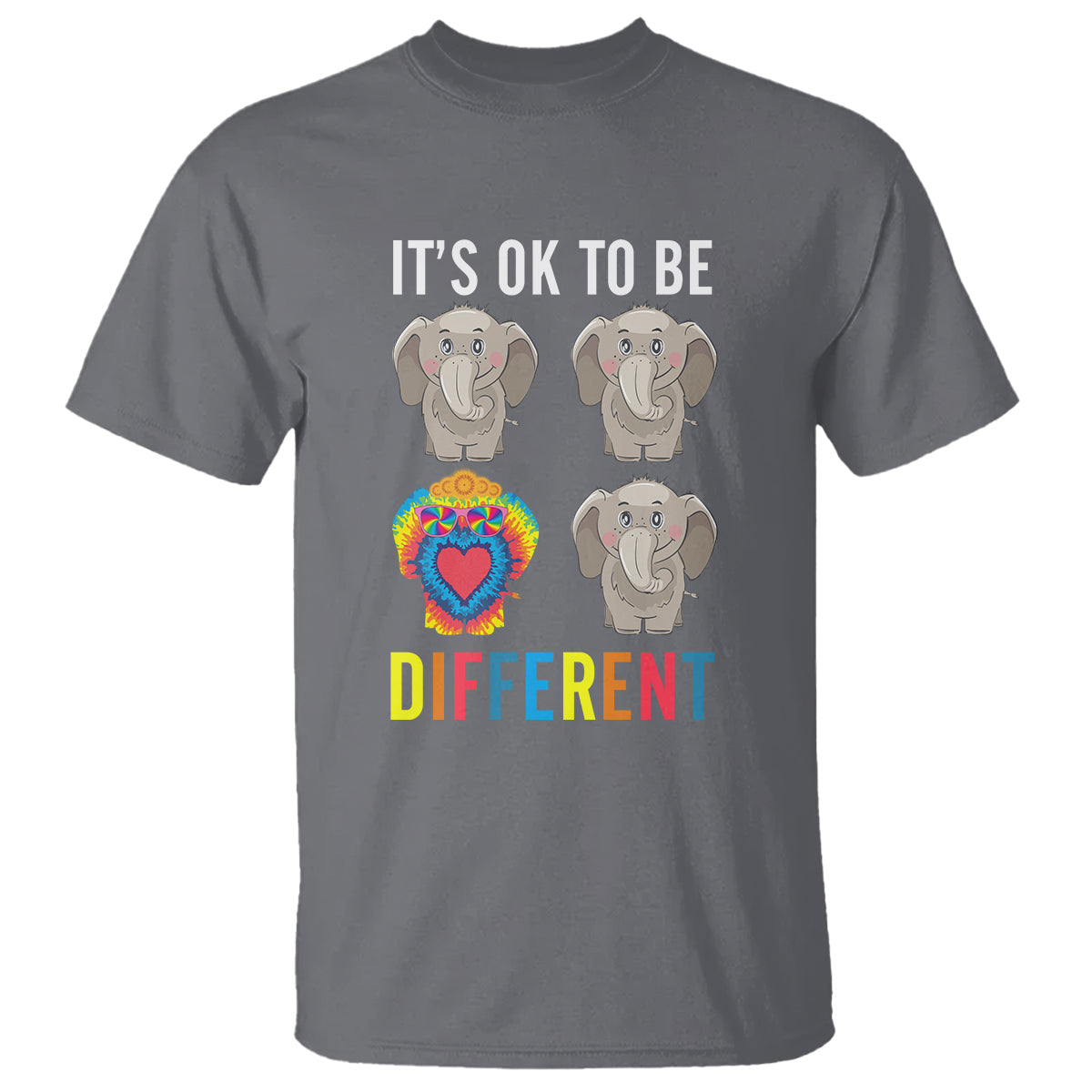 autism-acceptance-t-shirt-its-ok-to-be-different-tie-dye-elephant-hippy-style