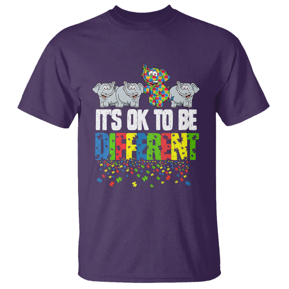 autism-awareness-t-shirt-its-ok-to-be-different-funny-jigsaw-puzzle-elephant