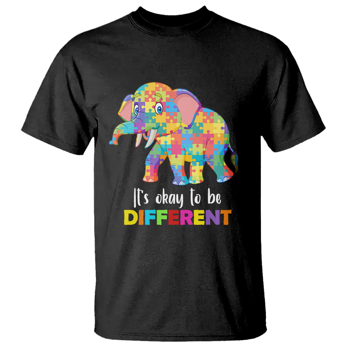 autism-t-shirt-its-okay-to-be-different-elephant