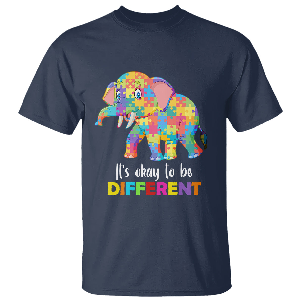 autism-t-shirt-its-okay-to-be-different-elephant