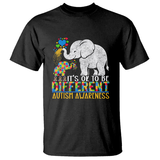 it-is-ok-to-be-elephant-different-autism-awareness-t-shirt