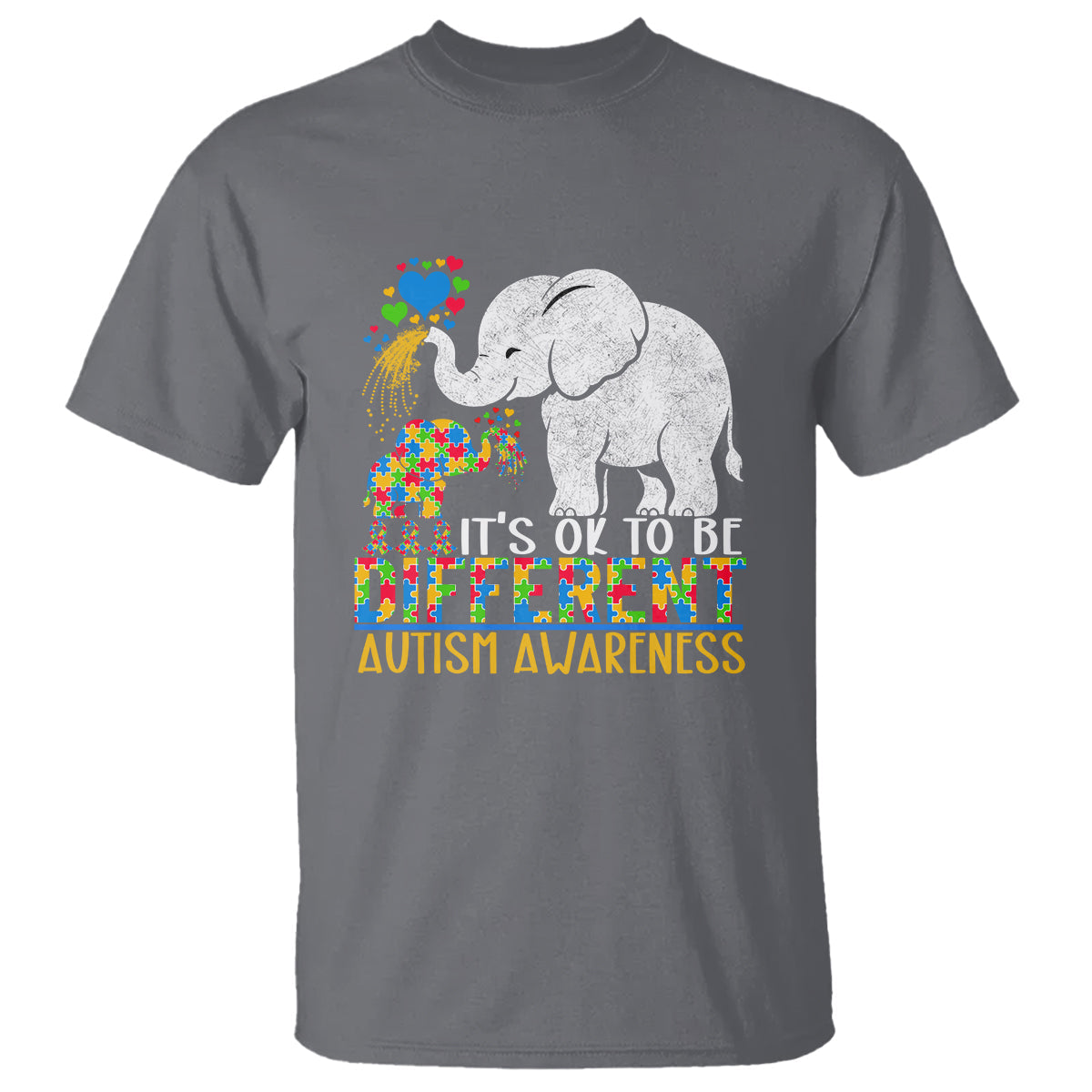 it-is-ok-to-be-elephant-different-autism-awareness-t-shirt