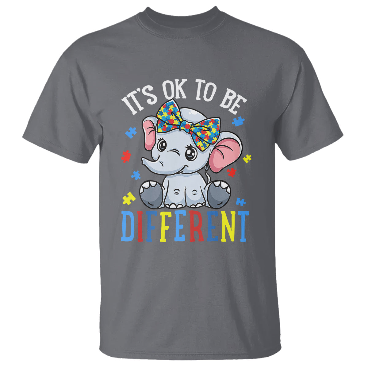autism-month-t-shirt-its-okay-to-be-different-elephant