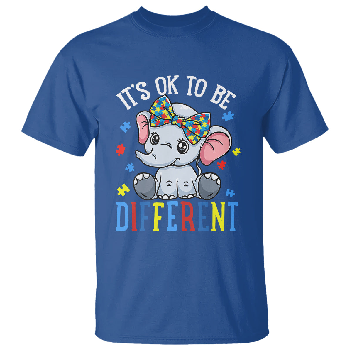 autism-month-t-shirt-its-okay-to-be-different-elephant