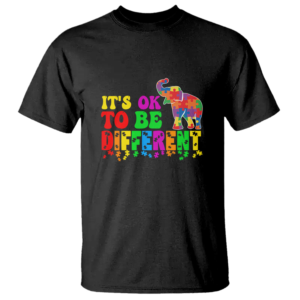 autism-speaks-t-shirt-its-okay-to-be-different-elephant