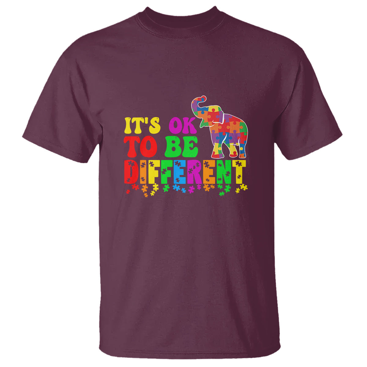 autism-speaks-t-shirt-its-okay-to-be-different-elephant