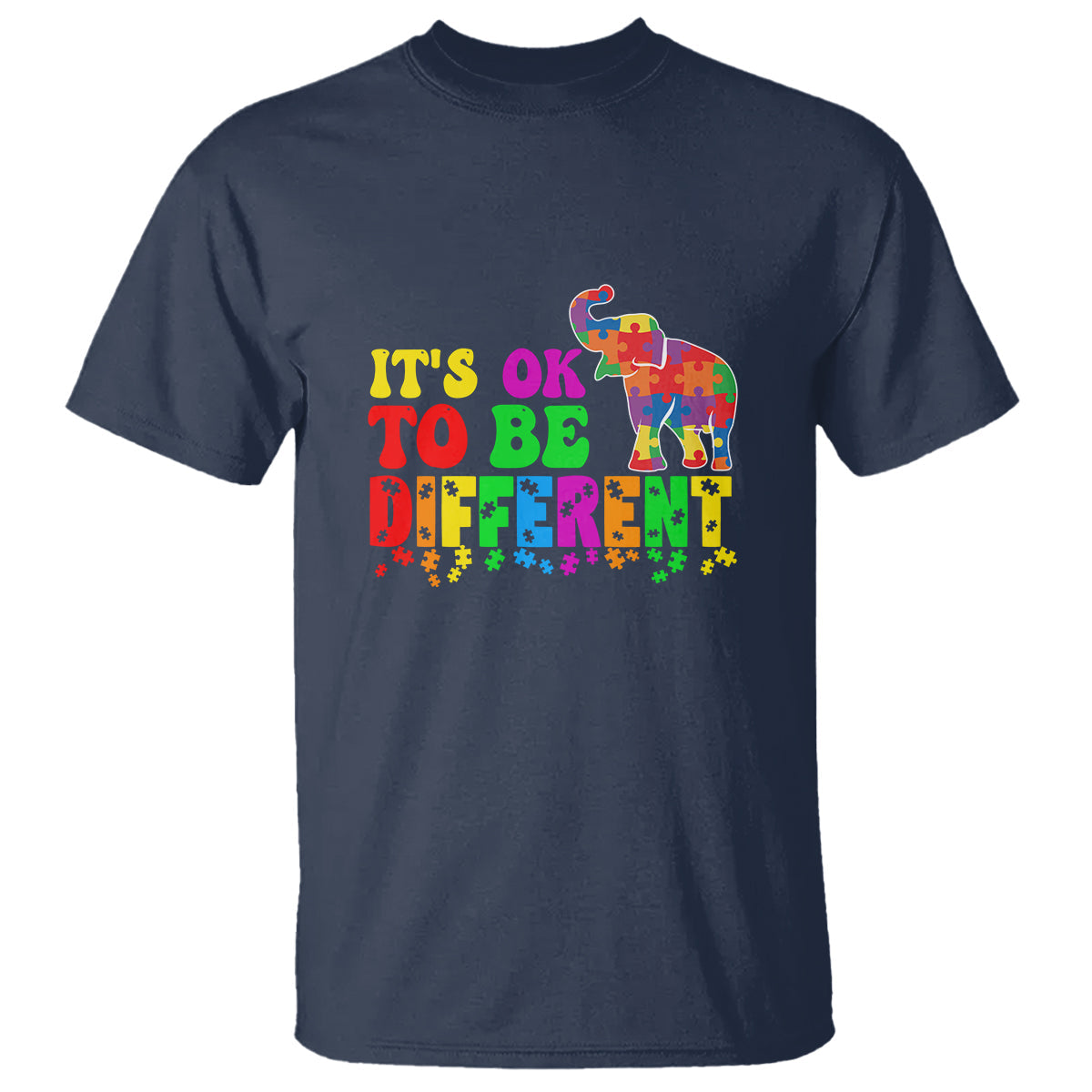 autism-speaks-t-shirt-its-okay-to-be-different-elephant