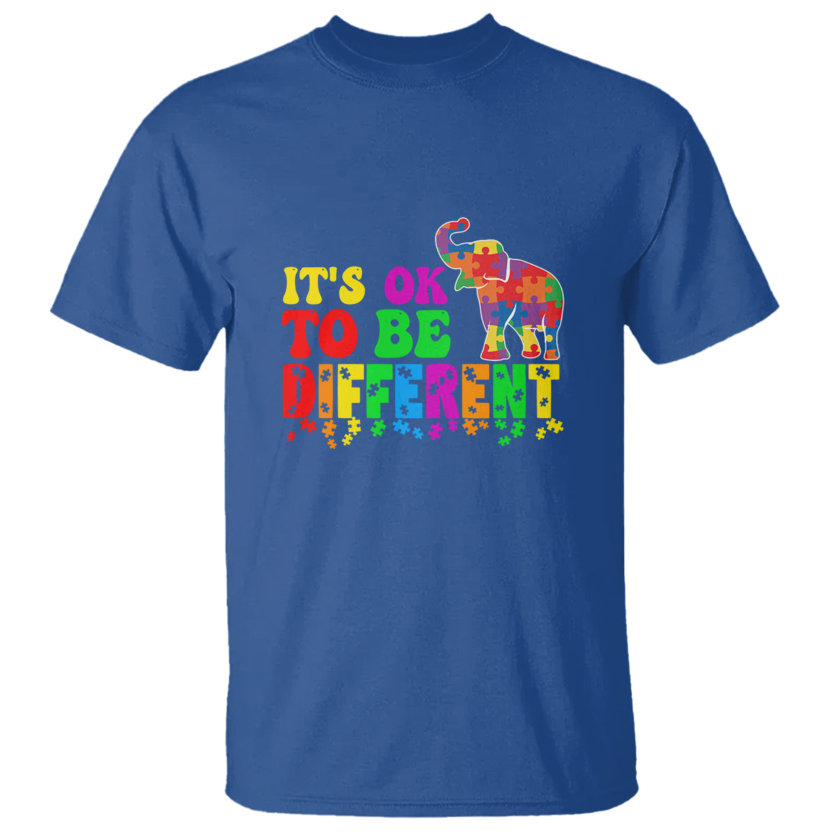 autism-speaks-t-shirt-its-okay-to-be-different-elephant