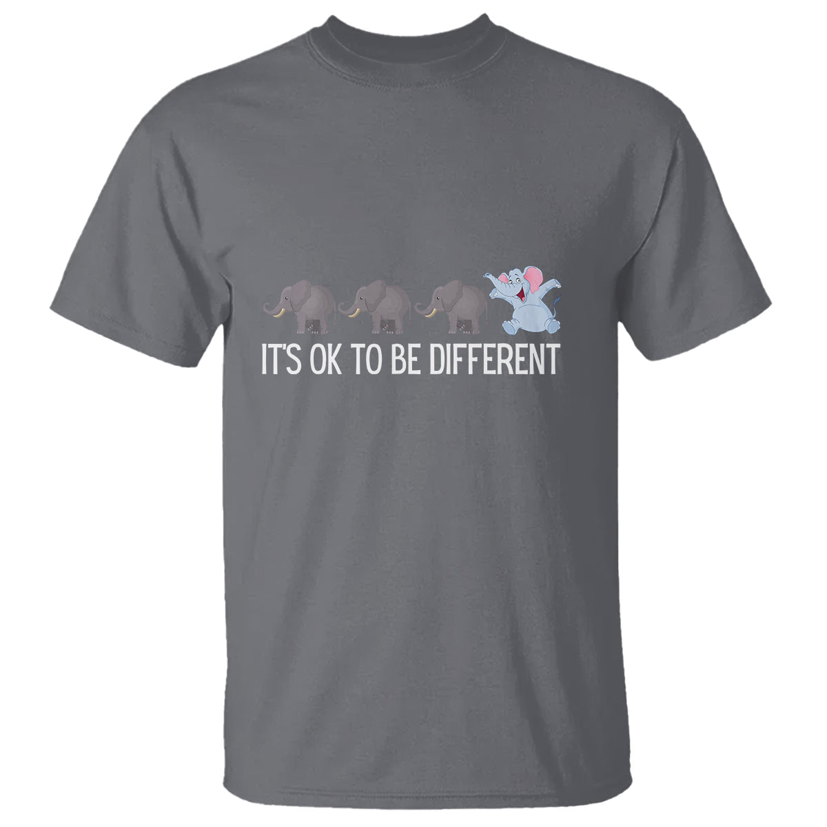 autism-its-ok-to-be-different-elephant-shirt-funny-elephant-t-shirt