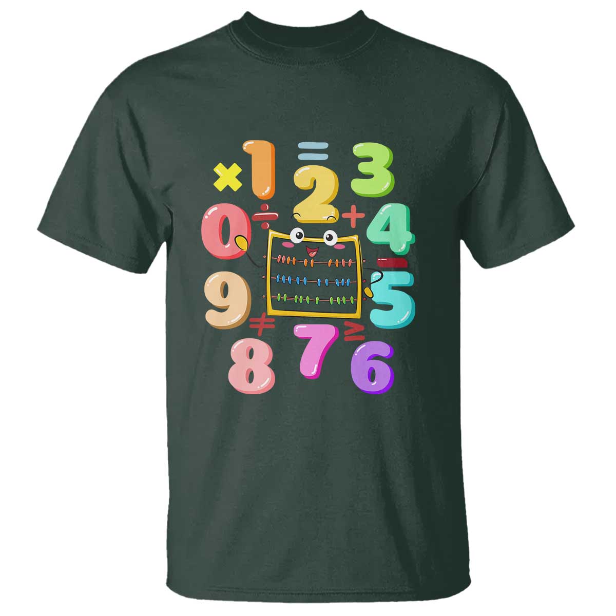 math-day-cute-calculator-numbers-back-to-school-design-t-shirt-cute-calculator-numbers-back-to-school-design