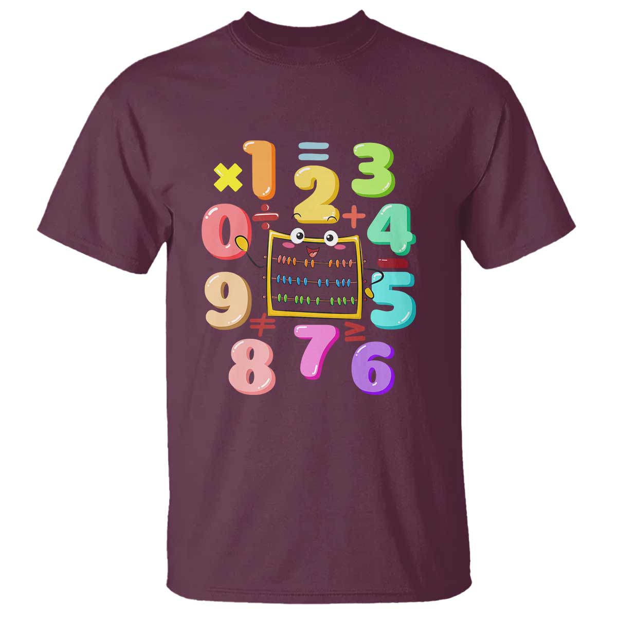 math-day-cute-calculator-numbers-back-to-school-design-t-shirt-cute-calculator-numbers-back-to-school-design