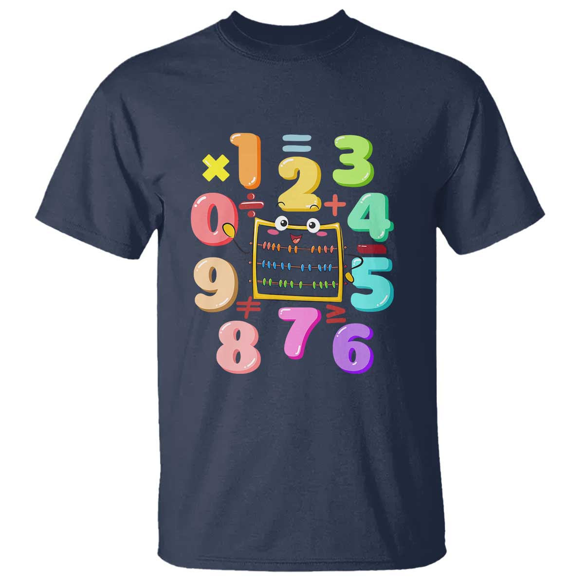 math-day-cute-calculator-numbers-back-to-school-design-t-shirt-cute-calculator-numbers-back-to-school-design