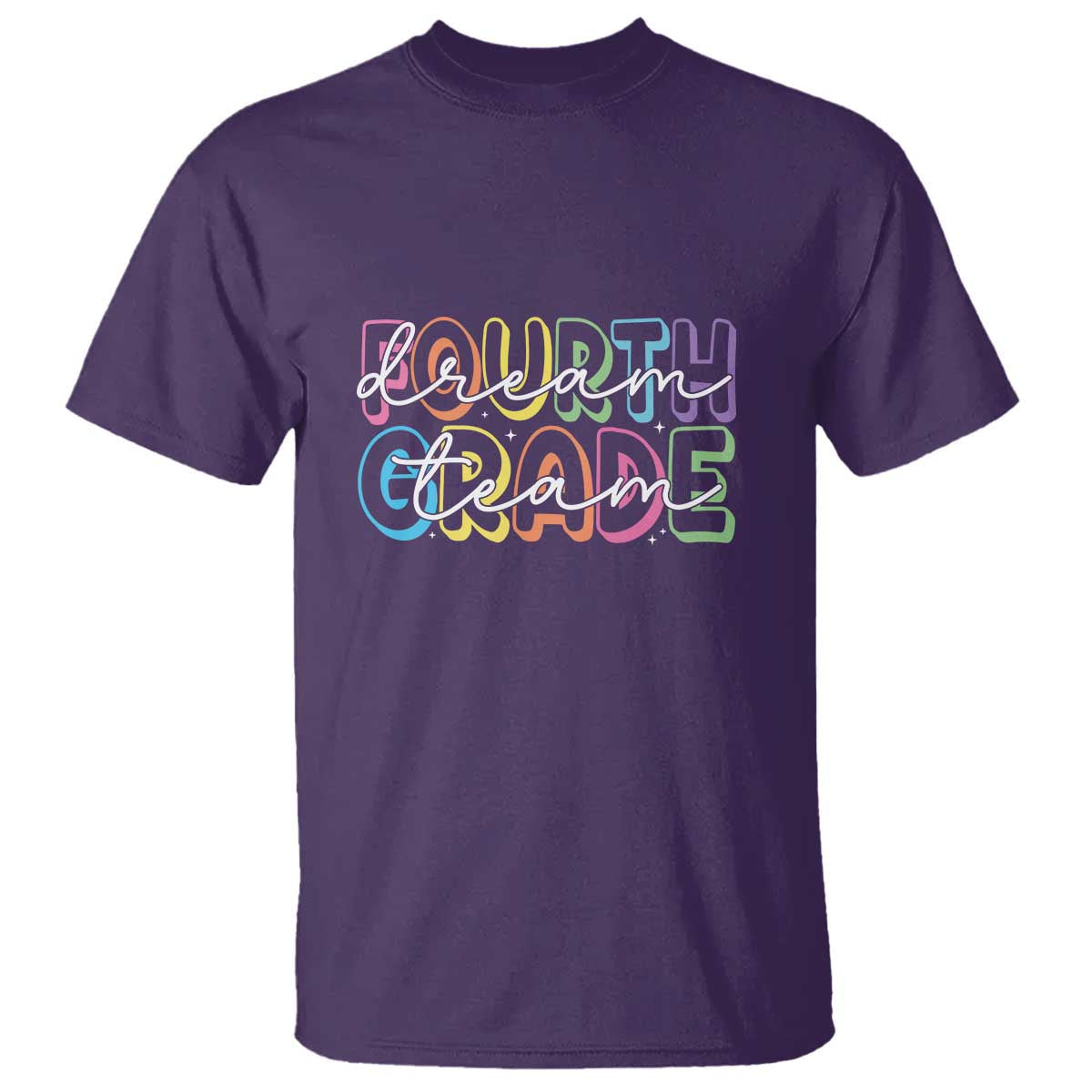 back-to-school-fourth-grade-teacher-shirt-t-shirt-dream-team-edition