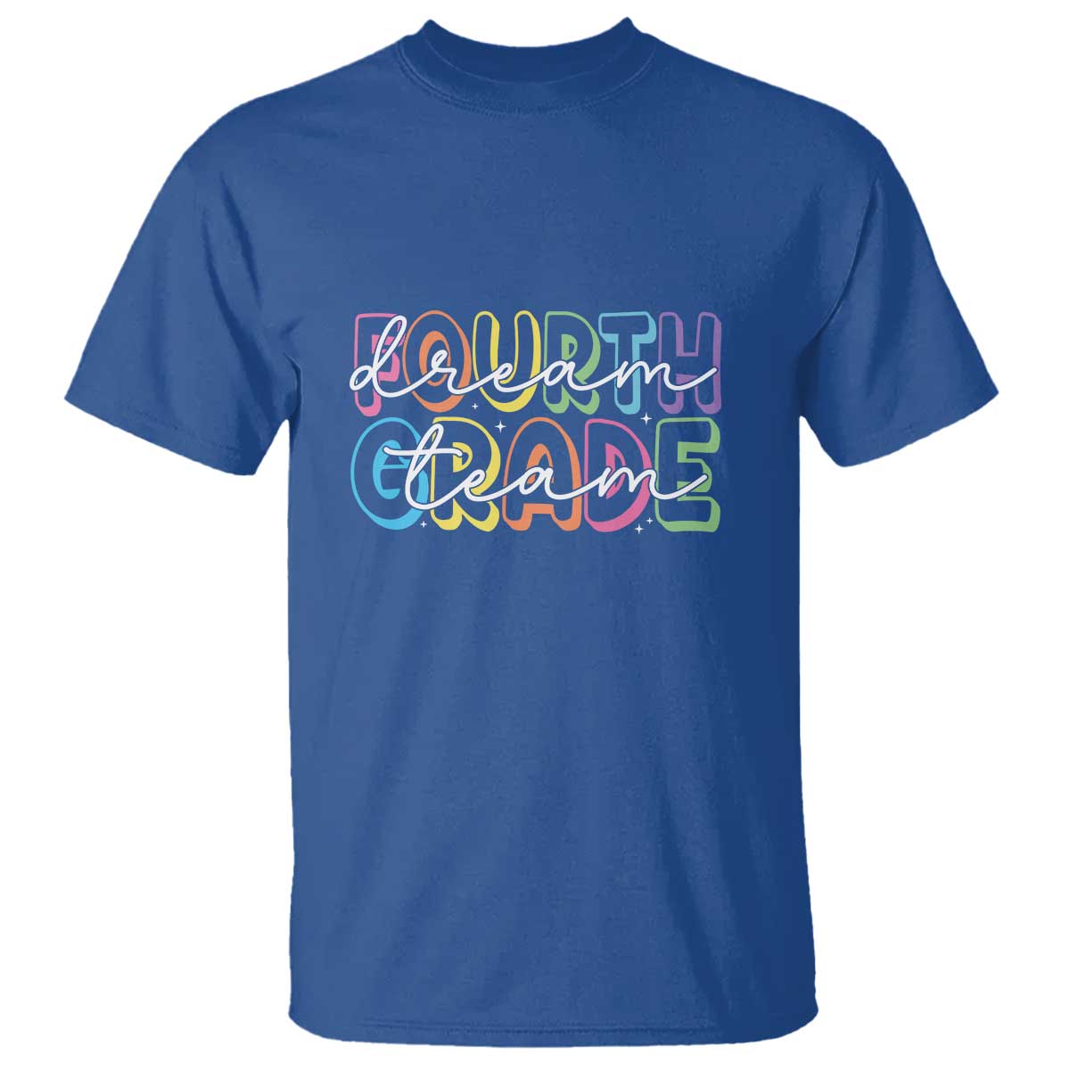 back-to-school-fourth-grade-teacher-shirt-t-shirt-dream-team-edition