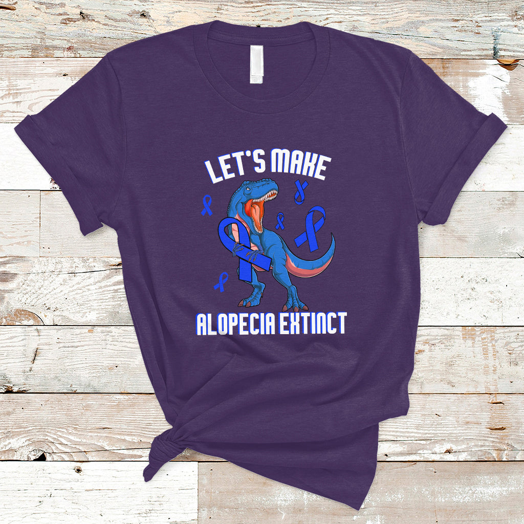alopecia-awareness-t-shirt-lets-make-alopecia-extinct-blue-ribbon-ts01