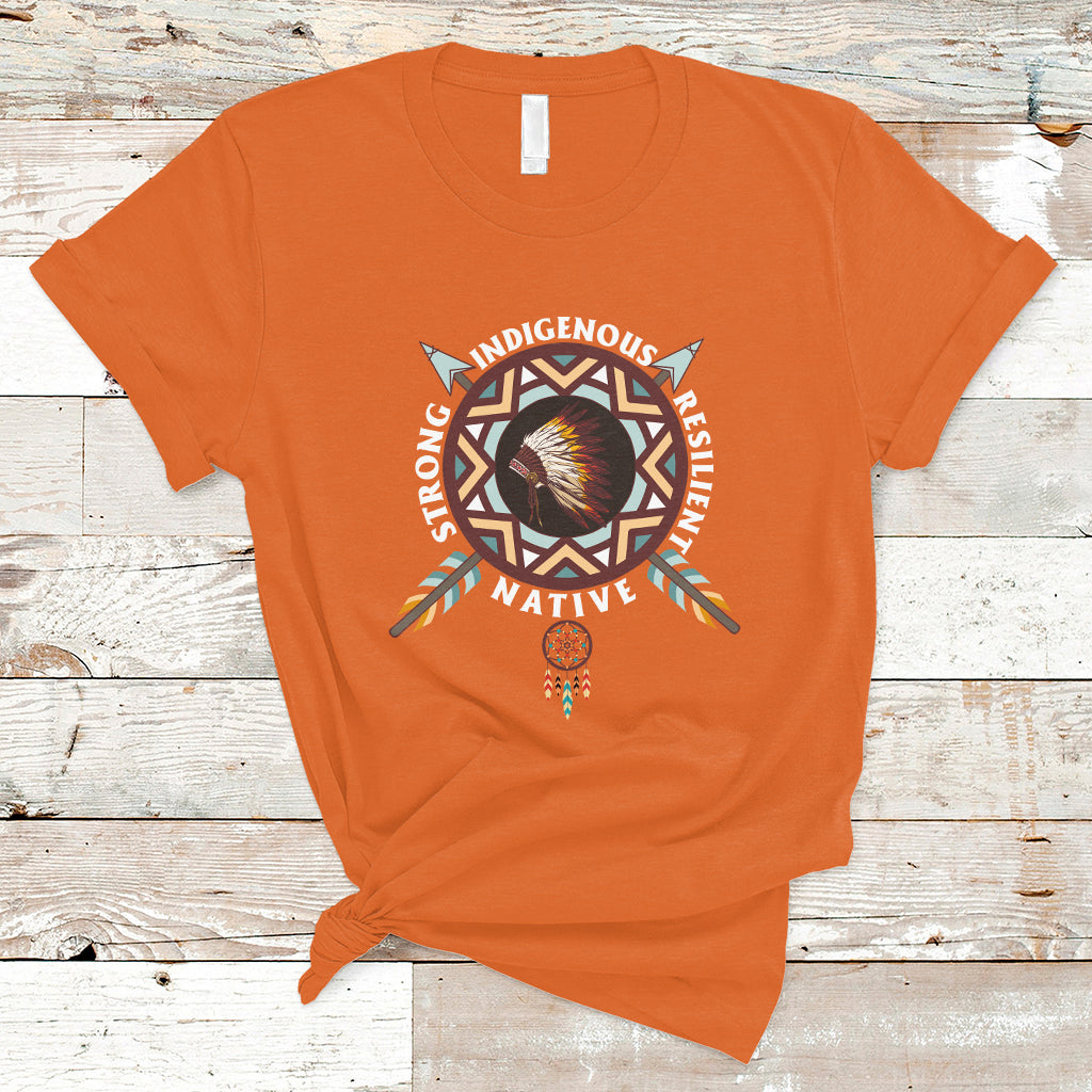 native-american-t-shirt-native-strong-resilient-indigenous-dream-catcher-ts01
