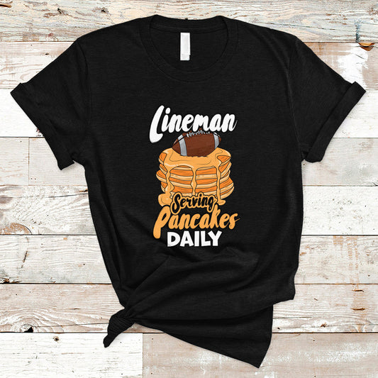 lineman-serving-pancake-daily-funny-vintage-football-t-shirt-ts01-1