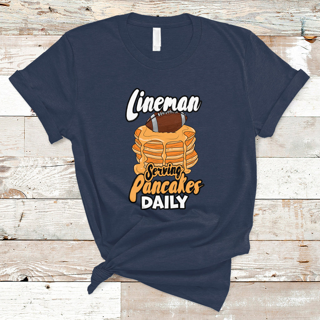 lineman-serving-pancake-daily-funny-vintage-football-t-shirt-ts01-1