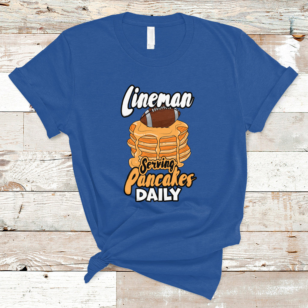 lineman-serving-pancake-daily-funny-vintage-football-t-shirt-ts01-1