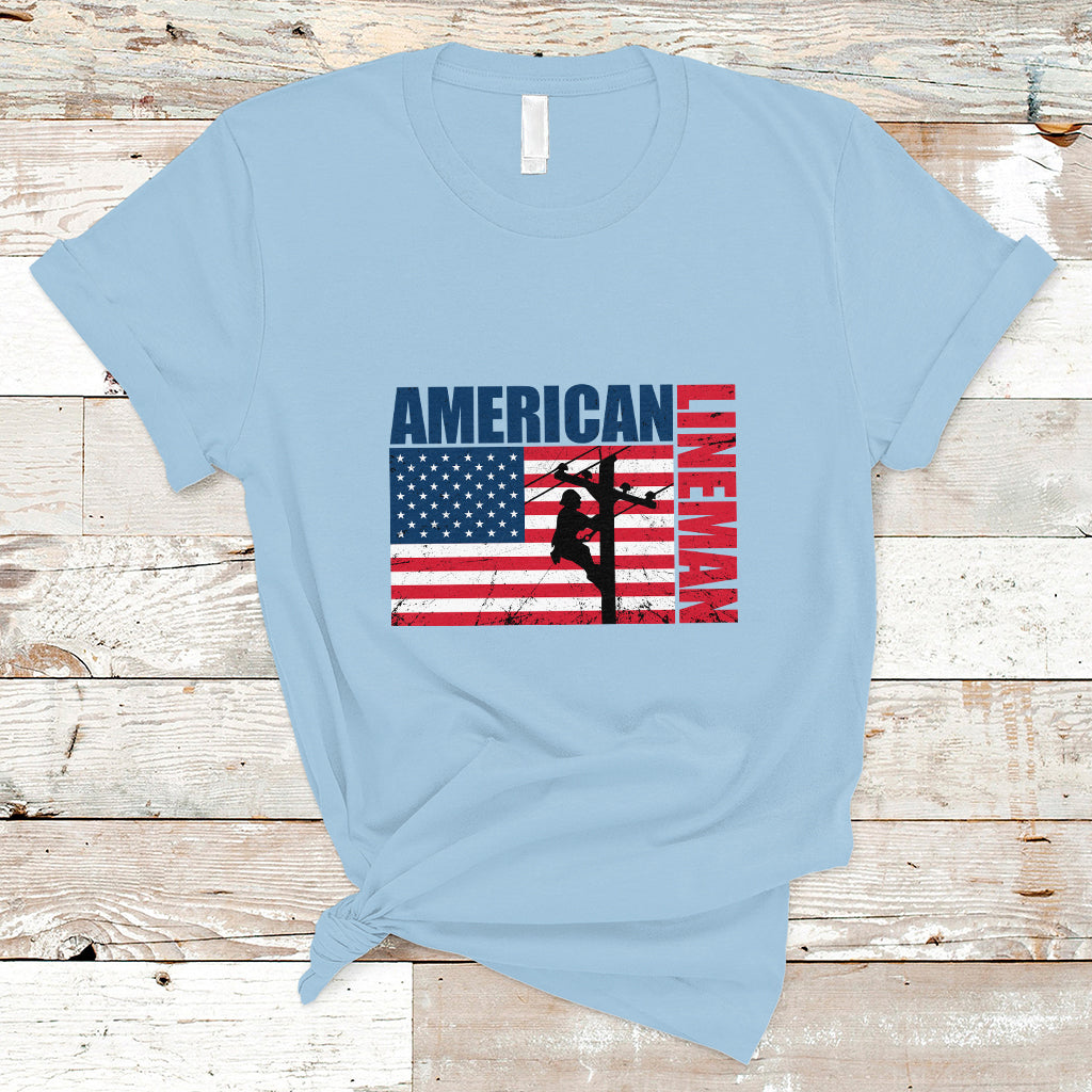 lineman-american-flag-shirt-electric-cable-lineman-t-shirt-ts01