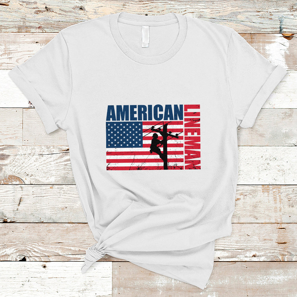 lineman-american-flag-shirt-electric-cable-lineman-t-shirt-ts01