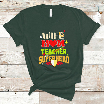 women-teacher-t-shirt-wife-mom-teacher-superhero-ts01