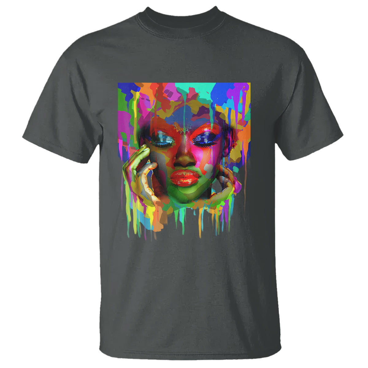 cool-african-woman-afro-color-painted-face-t-shirt-1